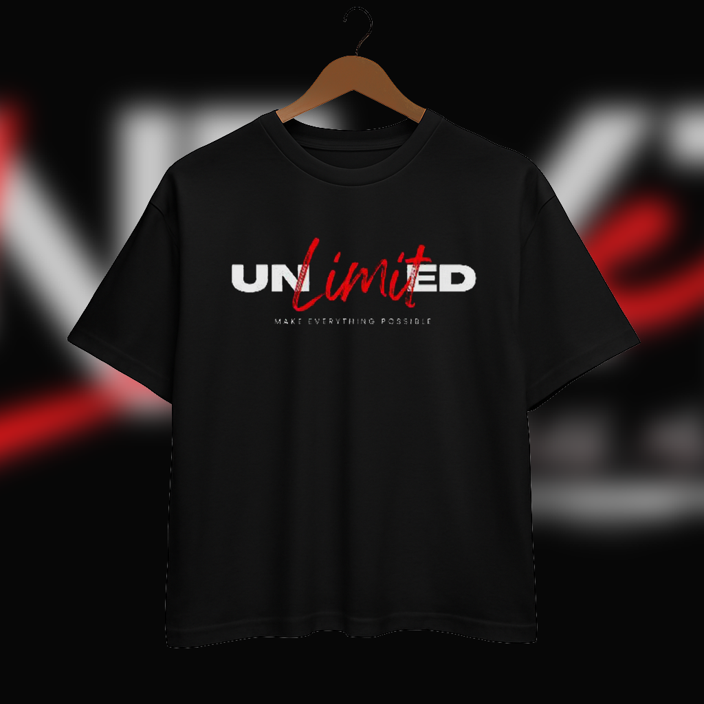 Unlimited Street Wear Black shirt (Black Theme)