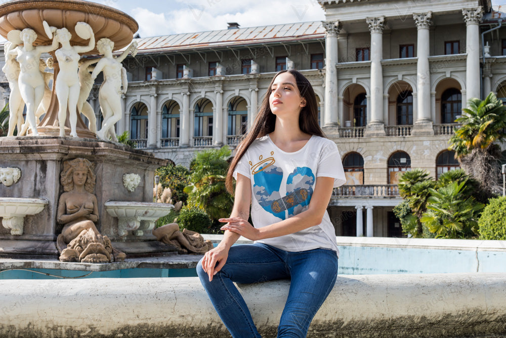 Broken Heart Cloud Sweatshirt | Full & Short Sleeve | Worn and Style