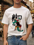 Crocodile Street Wear White Shirt