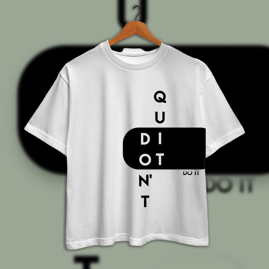 Do It Street Wear White Shirt