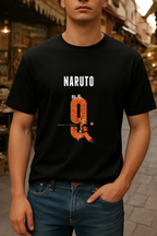 Naruto fans shirt black
