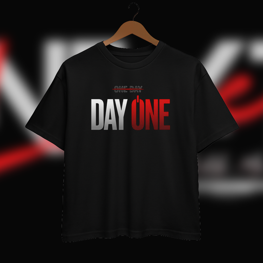 Day One Street Wear Black shirt (Black Theem)