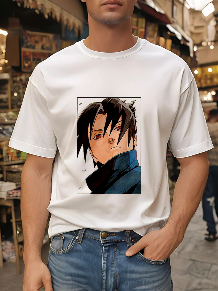 Sasuke Uchiha Exclusive Anime T-Shirt – Premium Cotton Tee