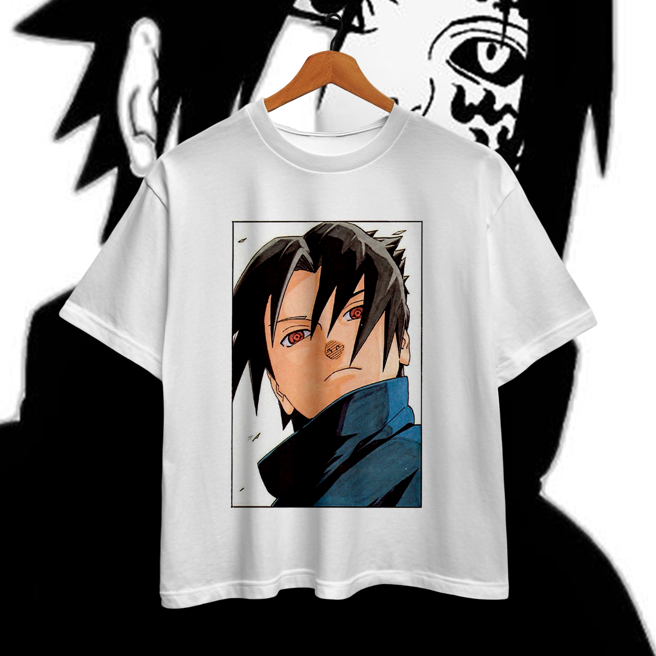 Sasuke Uchiha Exclusive Anime T-Shirt – Premium Cotton Tee