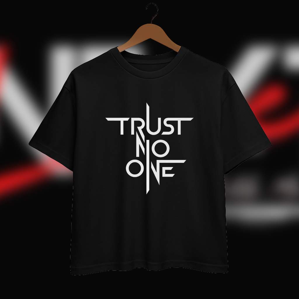 Trust On You Street Wear Black shirt (Black Theme)
